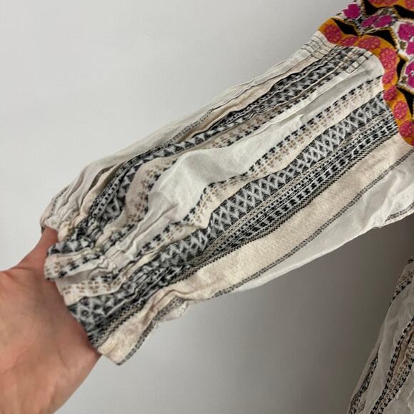 Anthropologie Lottie Embroidered Mini Dress Size 1X - Picture 8 of 15